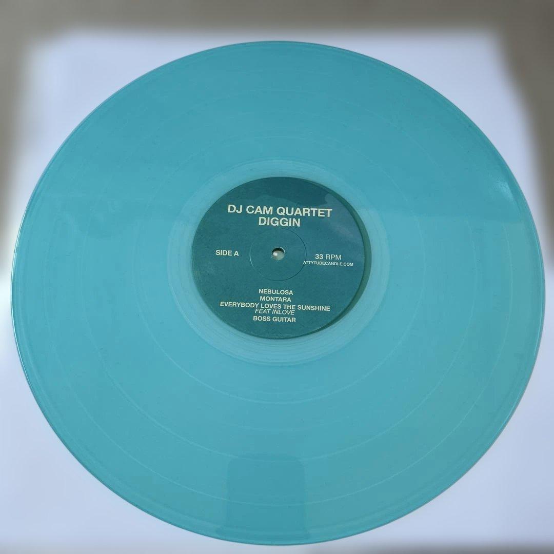 DJ CAM QUARTET DIGGIN 33 RPM レコード