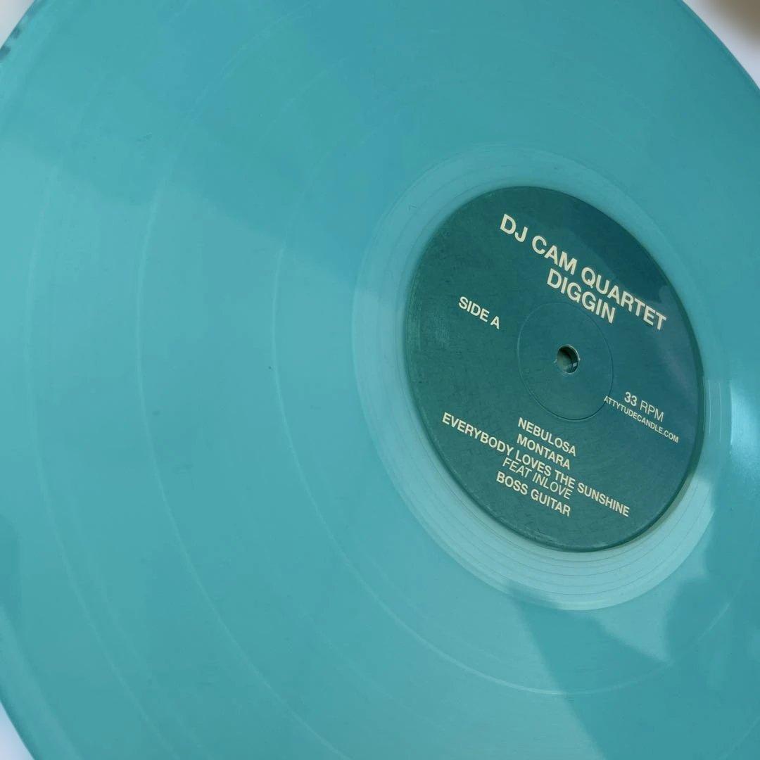 DJ CAM QUARTET DIGGIN 33 RPM レコード