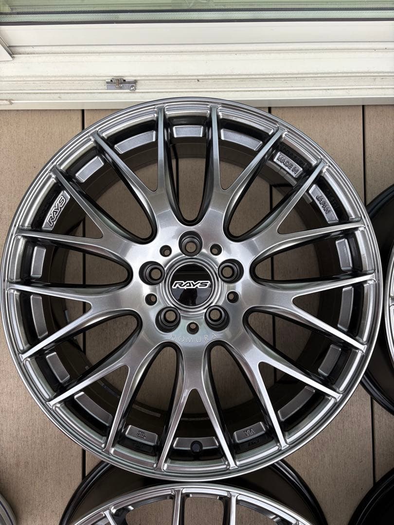 RAYS ホムラ　2×9PLUS 7.5J-19インチ　PCD114.3