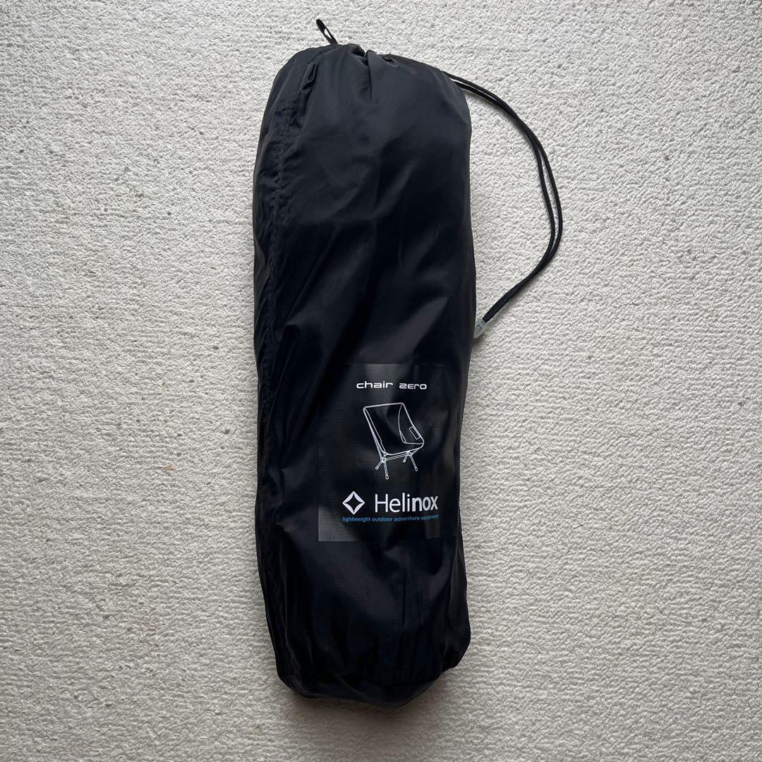 Helinox チェアゼロ 1度使用のみの美品