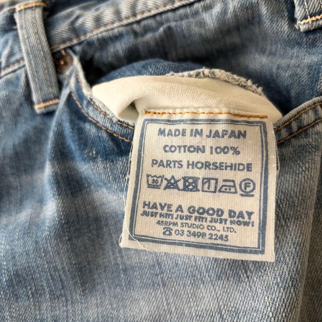 45R ライ麦デニムのクロスビー5(清) ¥47,300