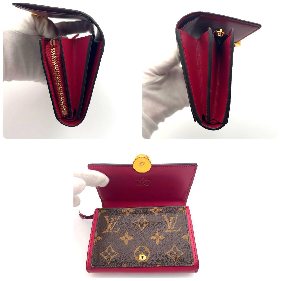 【専用】ルイヴィトン　フロールコンパクト　ピンク　フラワー　折り財布
