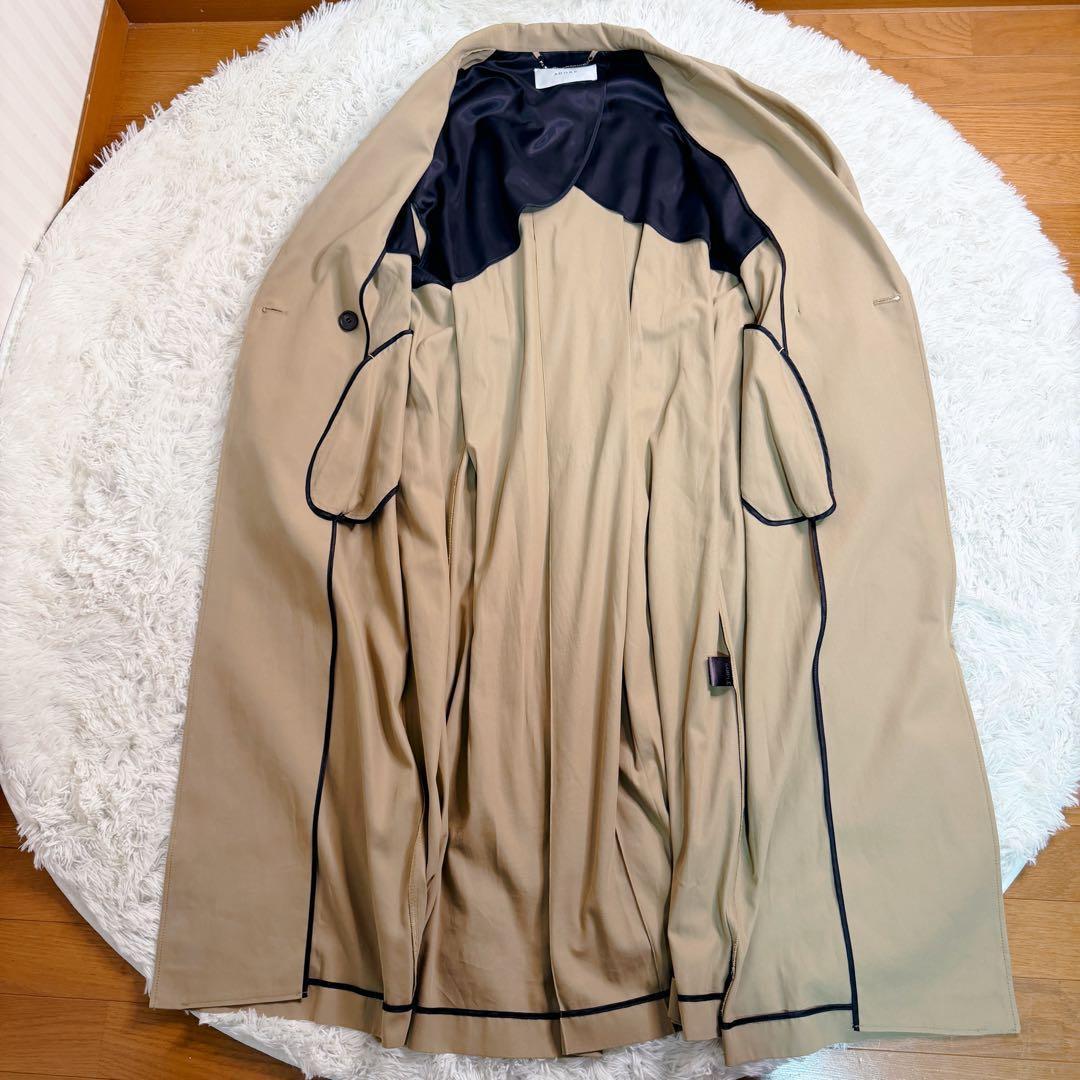 【極美品】ADORE アドーア トレンチコート ベージュ スプリングコート 春