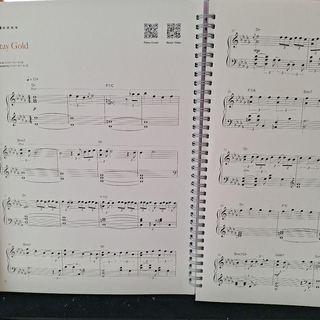 BTS Best Piano Book 未開封