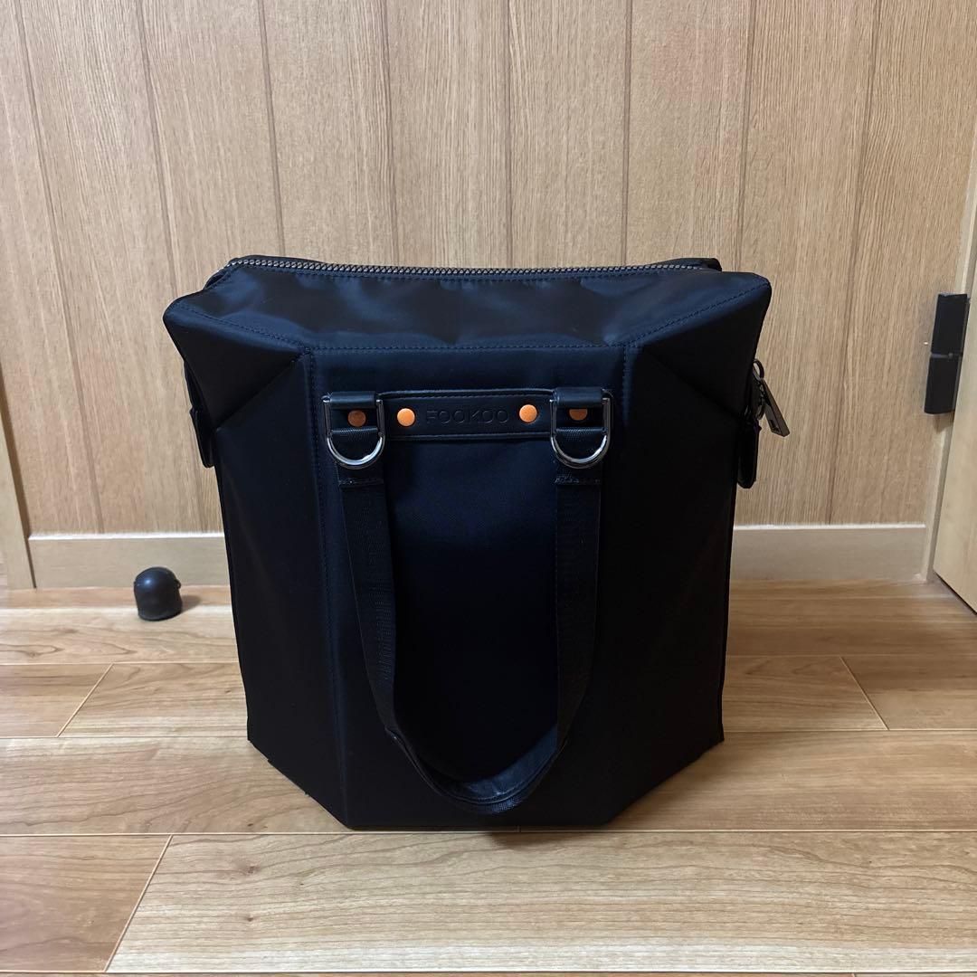 「美品」FOOKOO 放空生活 トートバッグ ショルダーバッグ 座れるバッグ