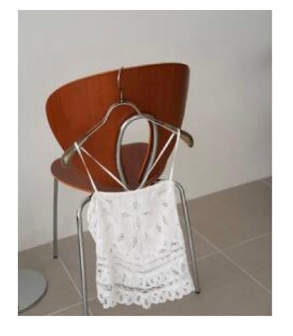 美品 SLOBE IENA ホワイトレースキャミソール