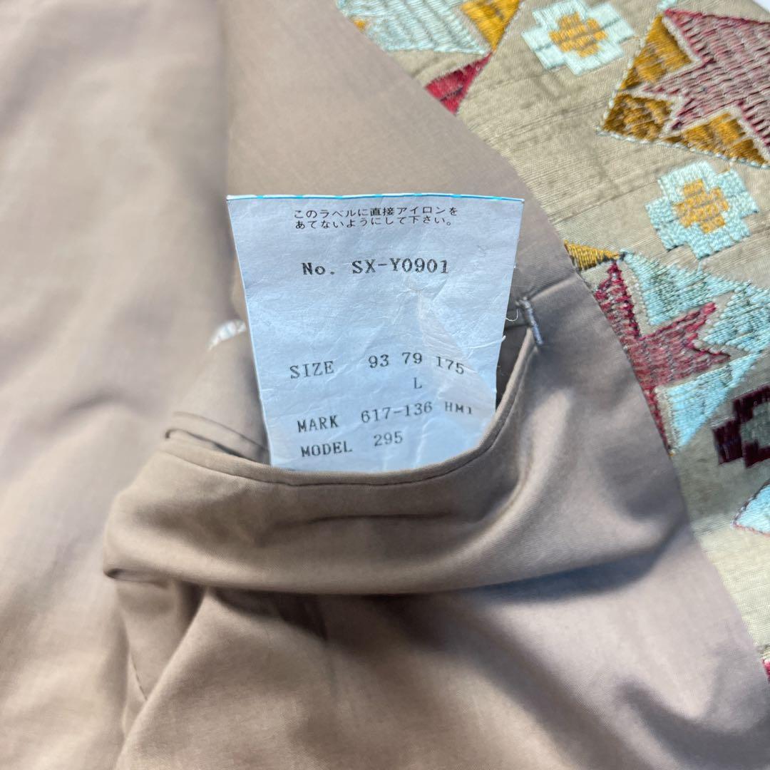 希少 Paul Smith ポールスミス 派手 総柄 イタリア生地 シルク L