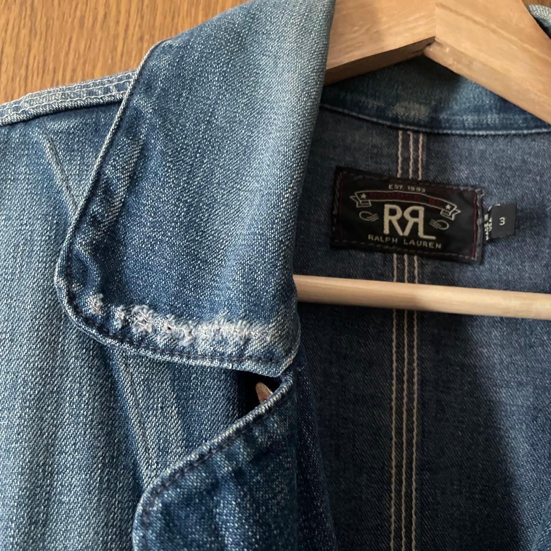 RRL デニムカバーオールジャケット Ralph Lauren