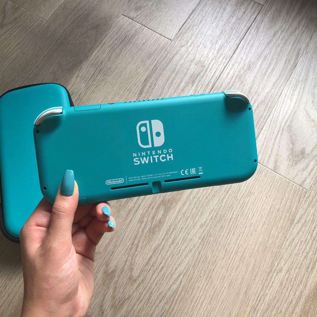 スイッチライト　ターコイズ　どうぶつの森付き
