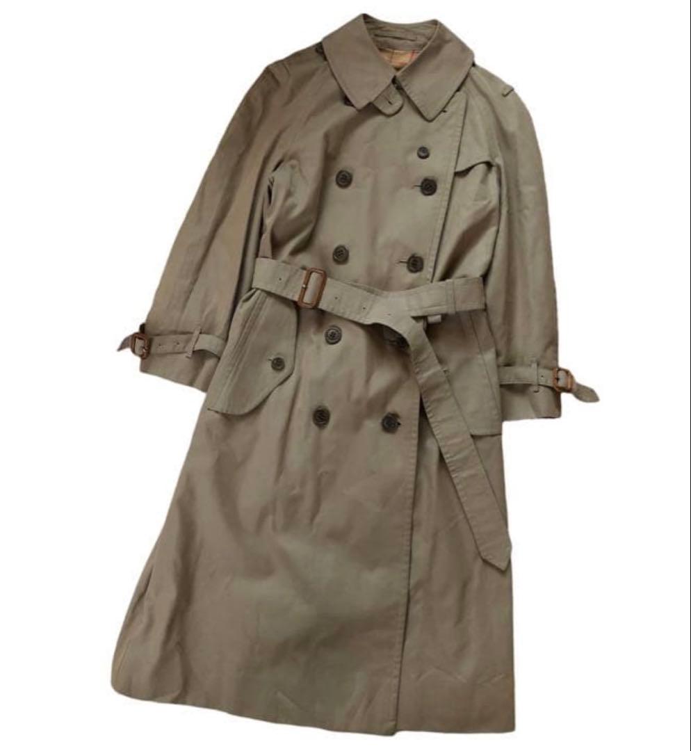 BURBERRY バーバリーズ　トレンチコート　ノバチェック　白タグ