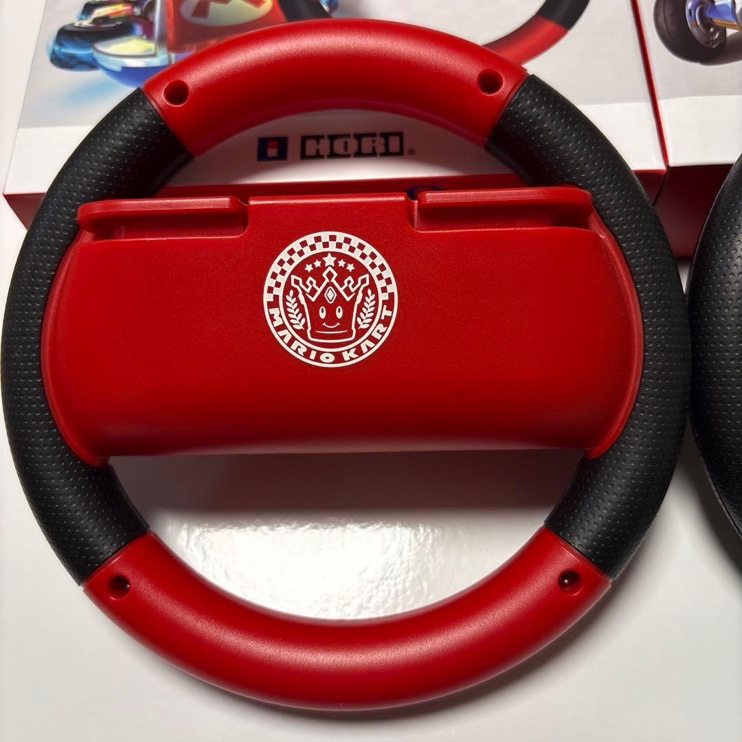 美品　マリオカート8 デラックス + Joy-Con ハンドル2個セット