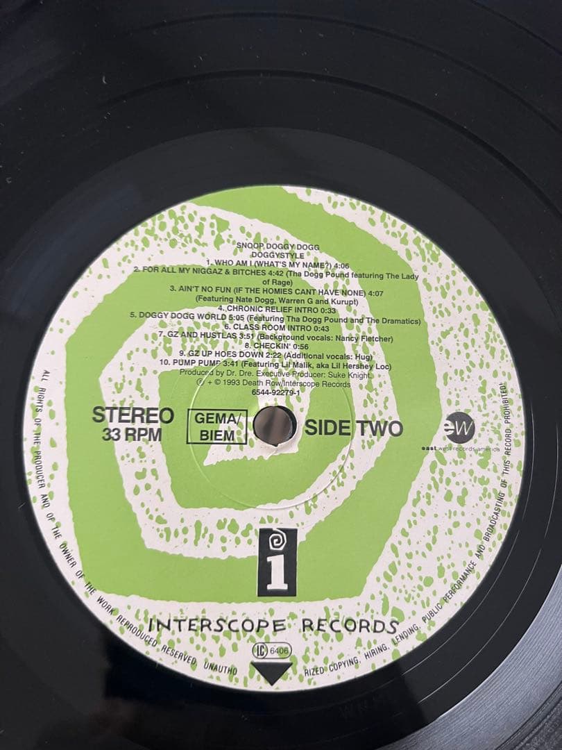 Snoop Doggy Dogg Doggystyle レコード LP