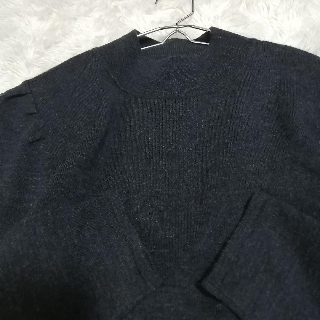 ✨美品✨ TO BE CHIC ニット ツイード ドッキングワンピース