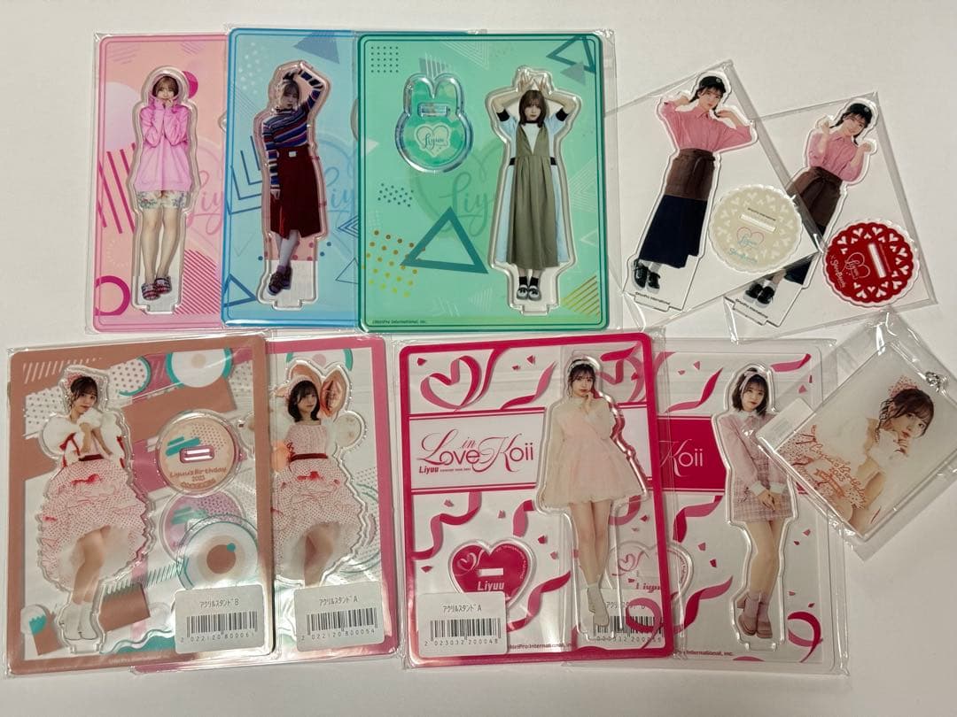 Liyuu サイン入りチェキ グッズまとめ売り