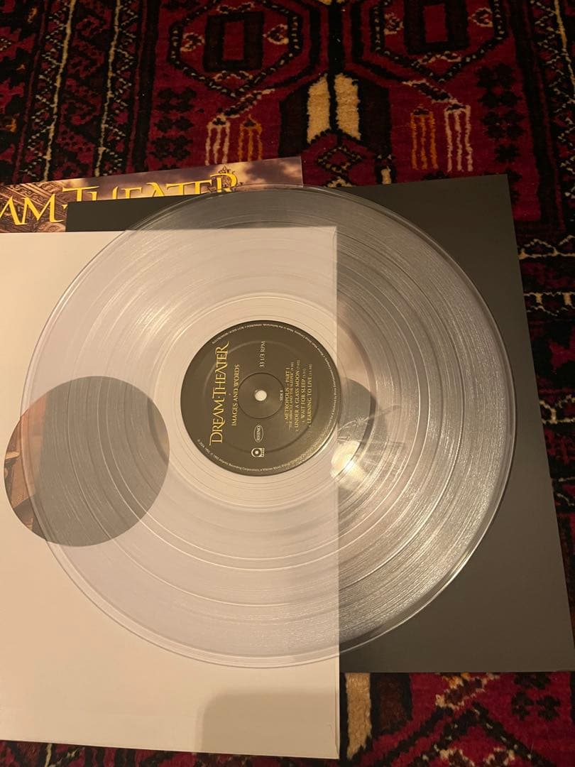 美品　ドリームシアター　イメージアンドワーズ　2024クリアvinyl限定版LP