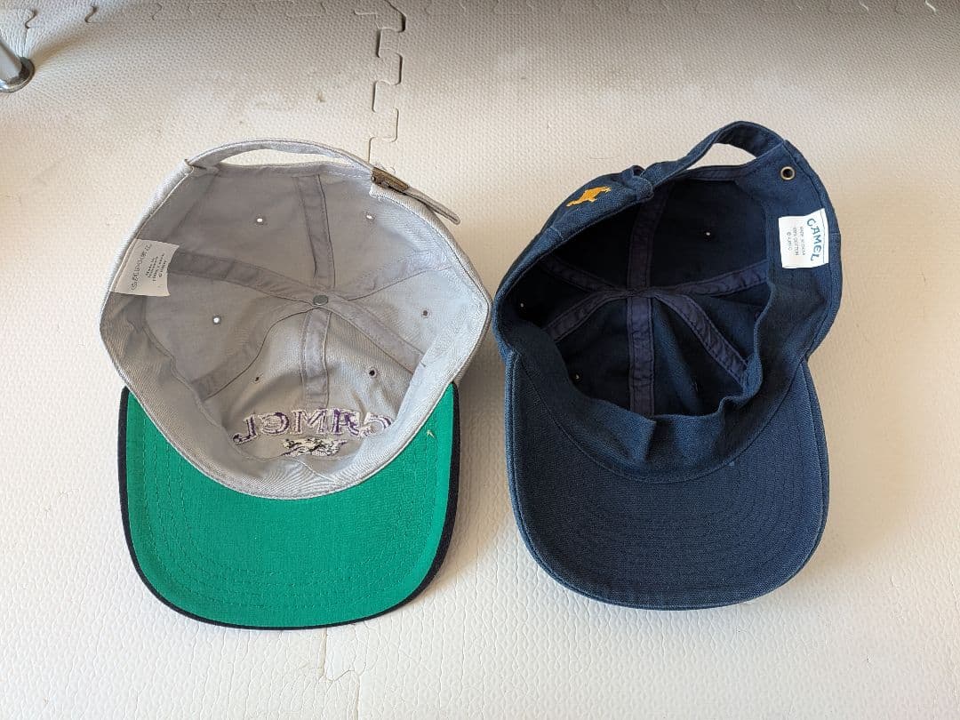 CAMEL cap キャップ 80s 90s プロモ ビンテージ 2セット