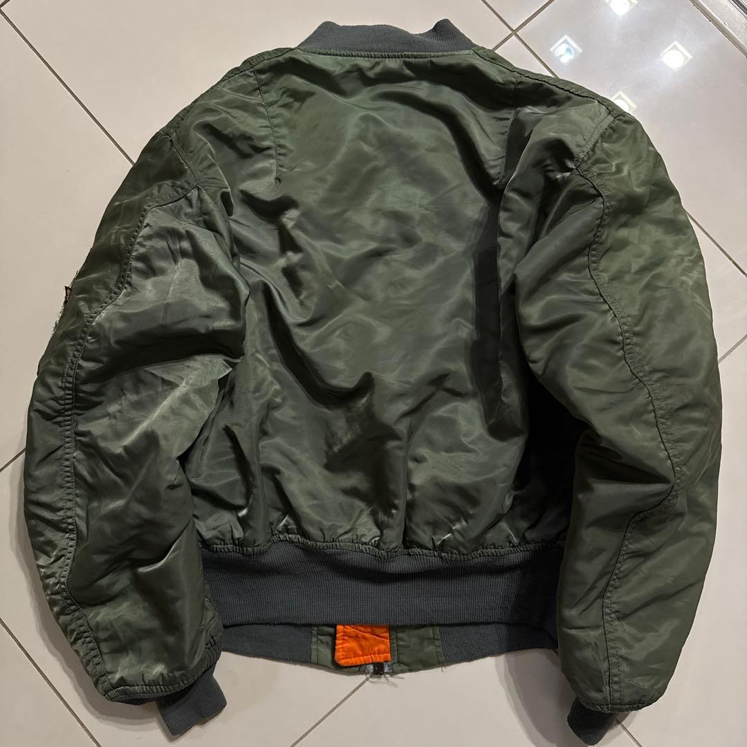 USA製 90年代 ALPHA INDUSTRIES MA-1 LARGE