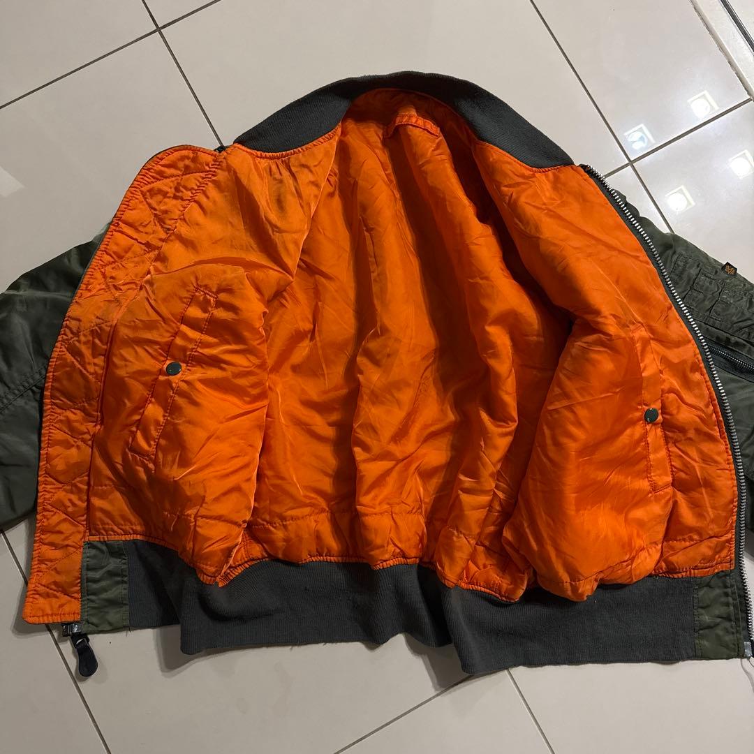 USA製 90年代 ALPHA INDUSTRIES MA-1 LARGE