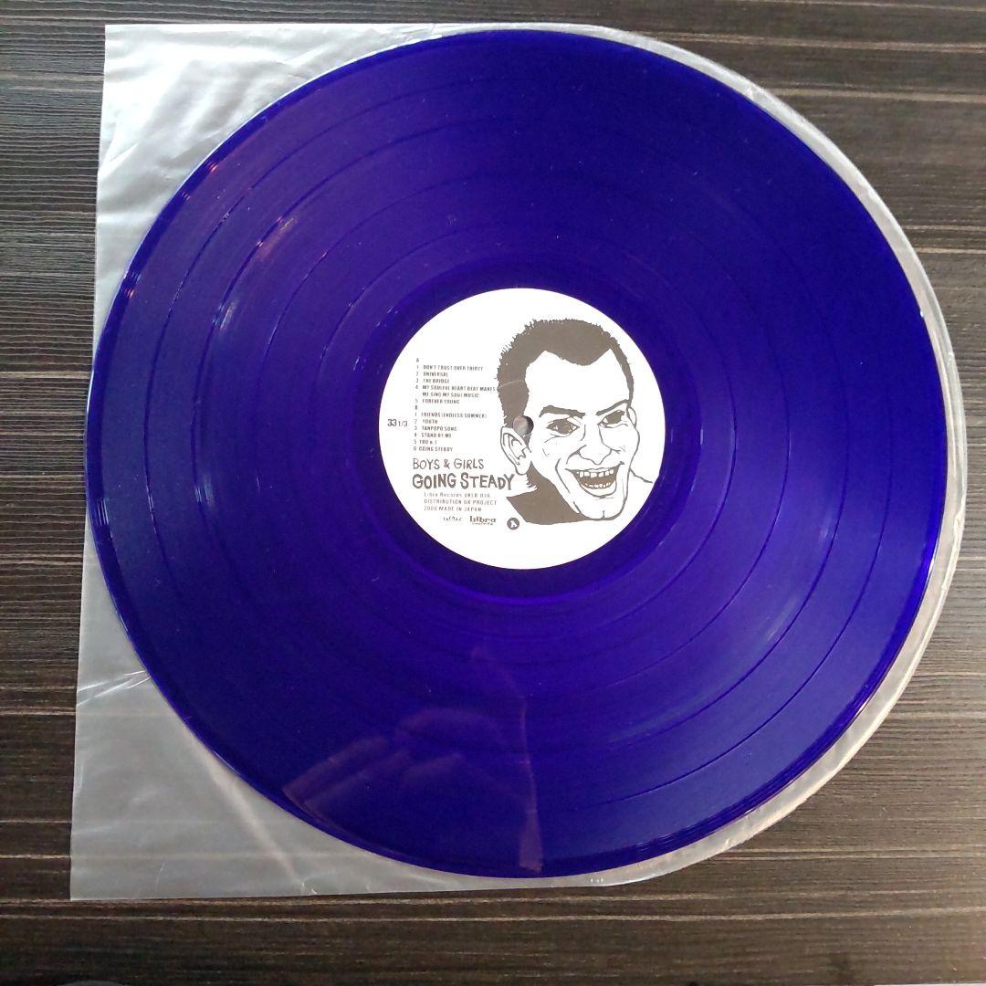 GOING STEADY BOYS&GIRLS 透明紫レコード レア品