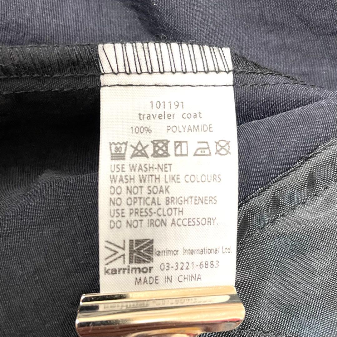 極美品✨ カリマー×ナノユニバース 別注 トラベラーコート モッズコート 黒 L