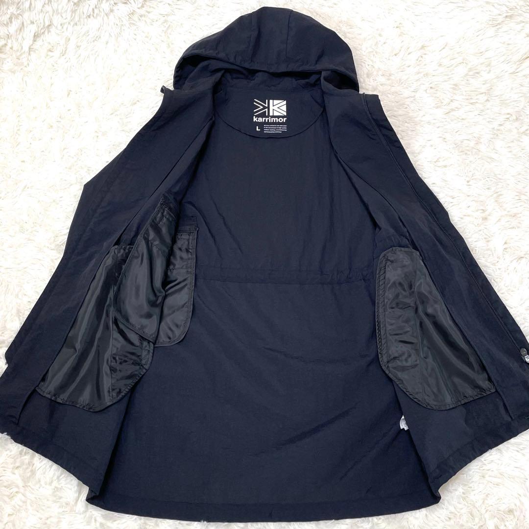 極美品✨ カリマー×ナノユニバース 別注 トラベラーコート モッズコート 黒 L