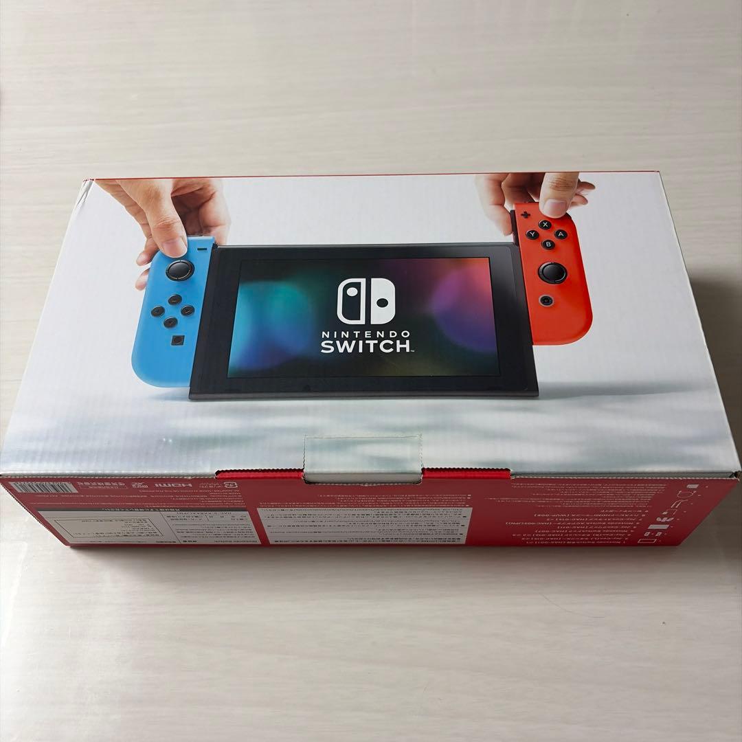 【良品】Nintendo Switch 本体 ネオンブルー・レッド