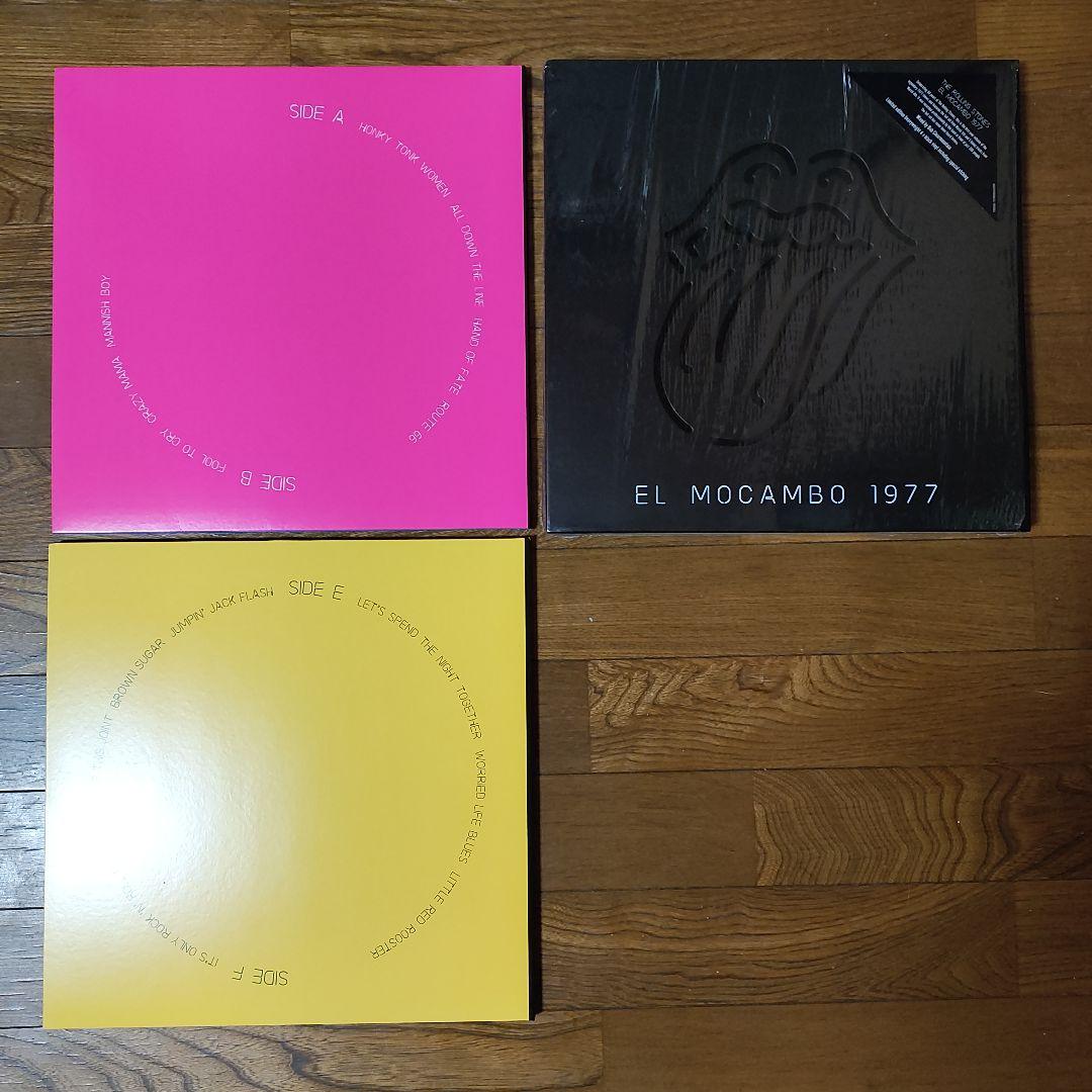 【フランス盤４ＬＰレコード】ローリング・ストーンズ／エル・モカンボ １９７７