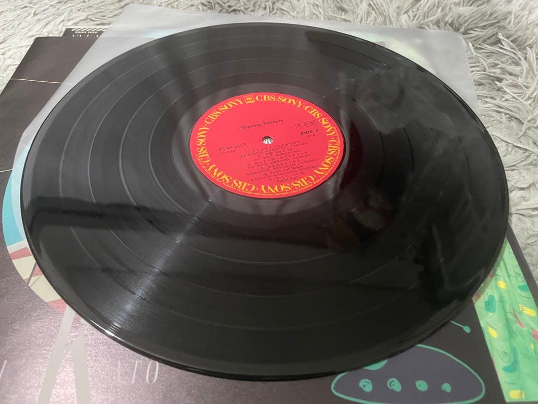 かとうゆかり ジェーキング・メモリー 見本盤LP