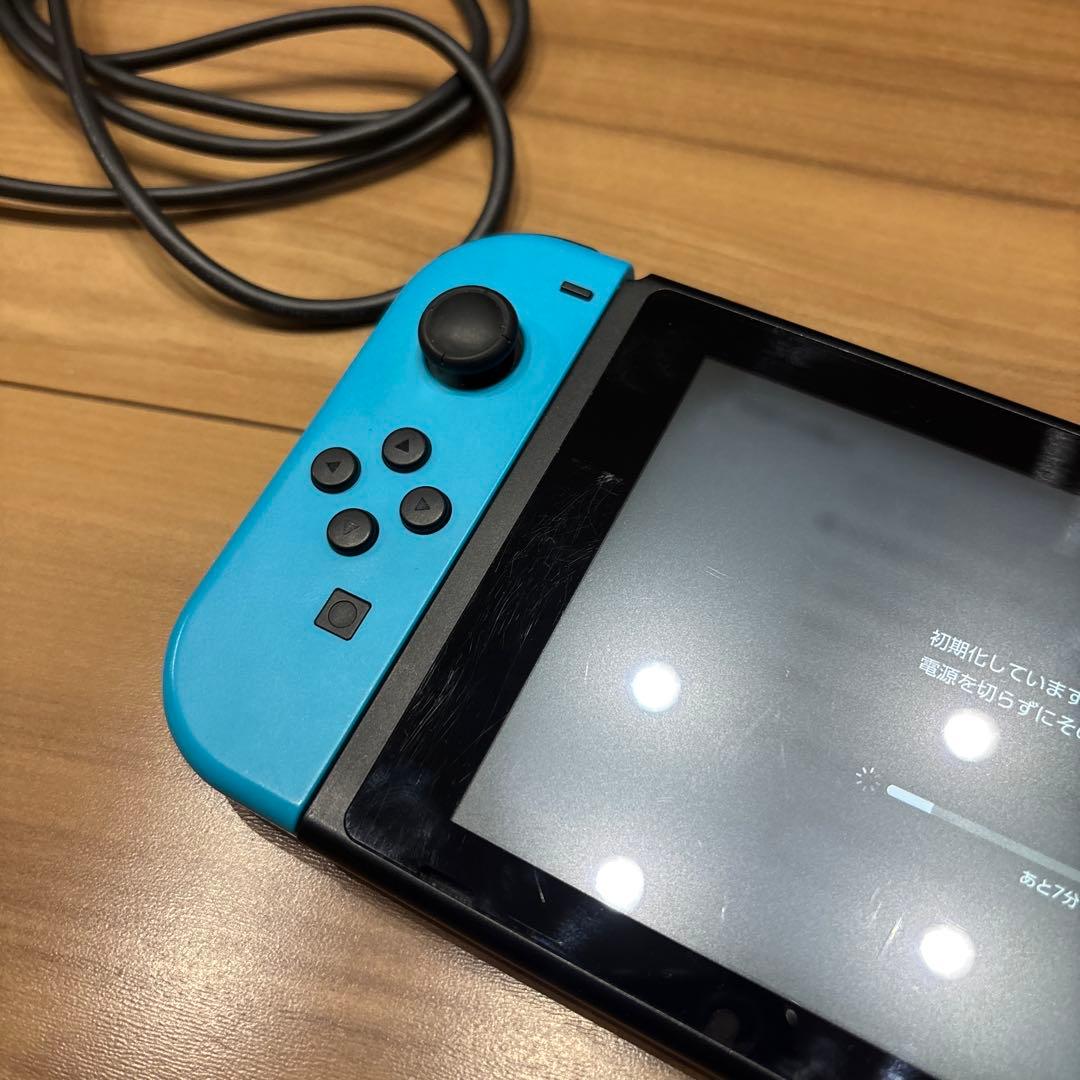 Nintendo Switch ネオンブルー/ネオンレッド 本体　ハードケース付