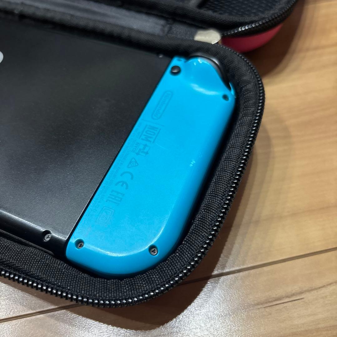 Nintendo Switch ネオンブルー/ネオンレッド 本体　ハードケース付