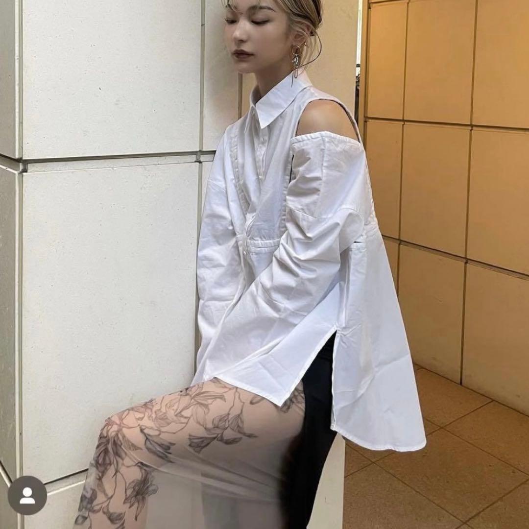 スカート melt the lady lily tattoo skirt