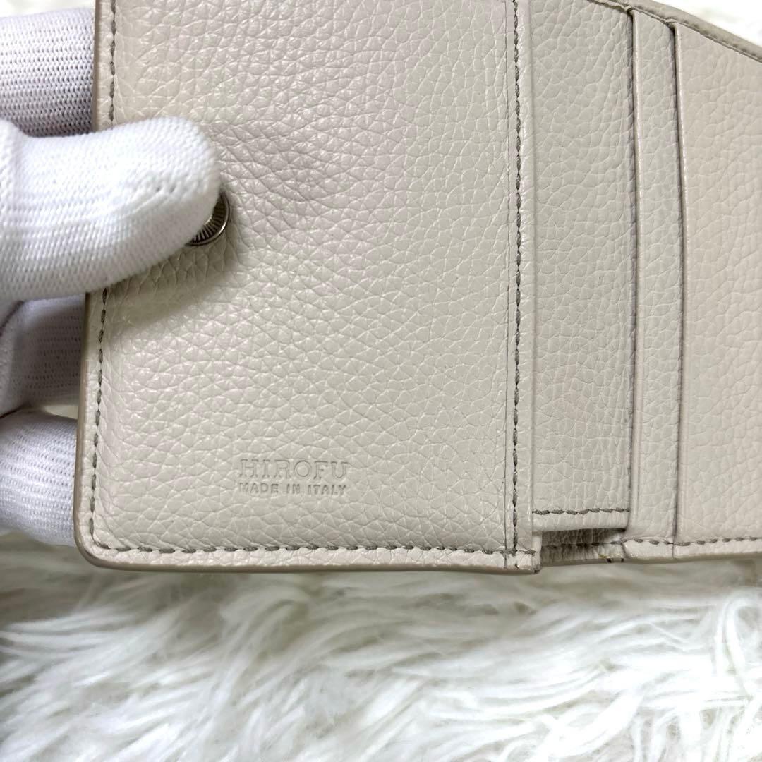 人気✨HIROFU ペッツォ　折財布　コンパクト　定価57200円