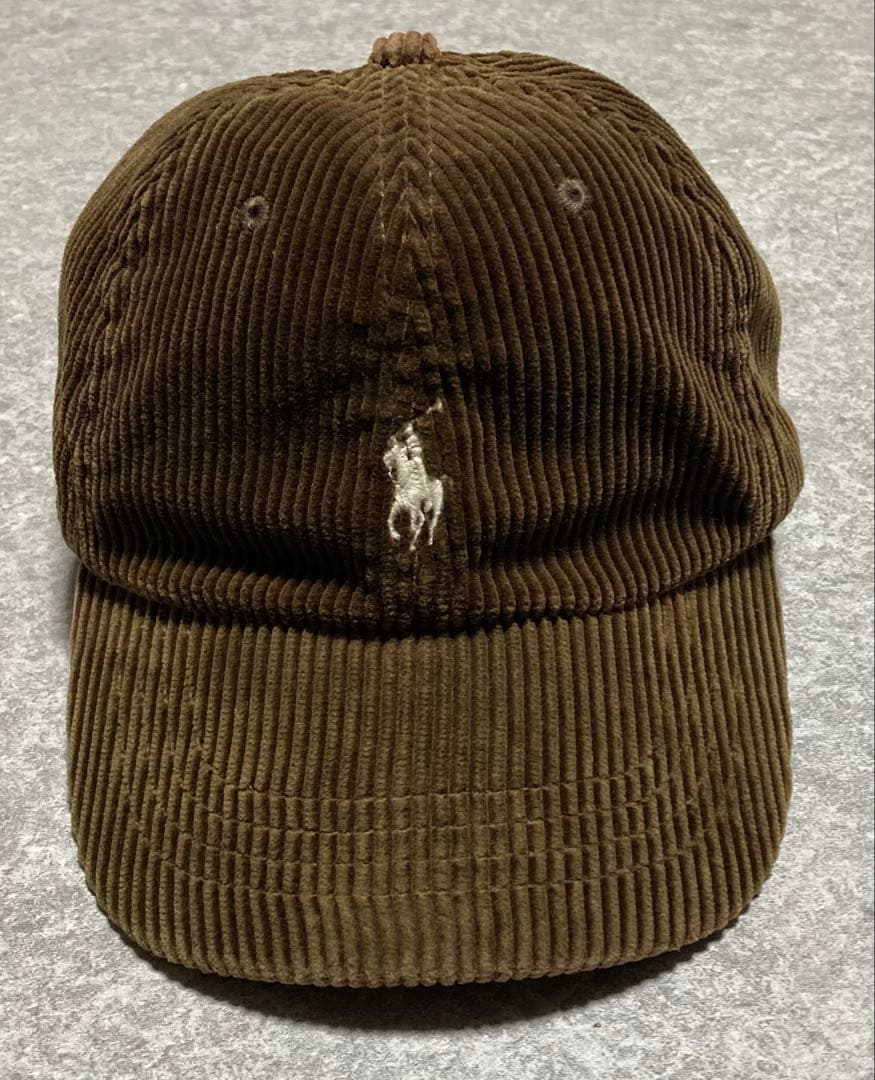 90s Polo by Ralph Lauren コーデュロイキャップ ブラウン