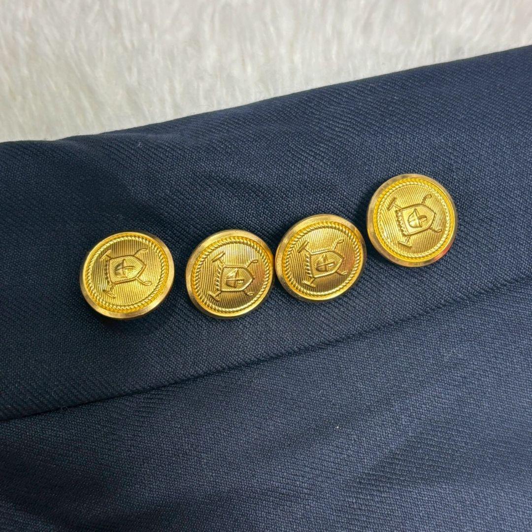 hi　ローレンラルフローレン　紺ブレ　金ボタン　テーラードジャケット