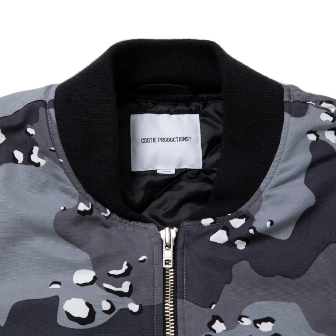 ジャケット・アウター 25FW CAMOUFLAGE PADDED BOMBER JACKET