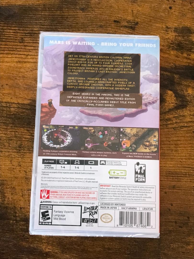 Jamestown + Switch 新品未開封 ジェームスタウン