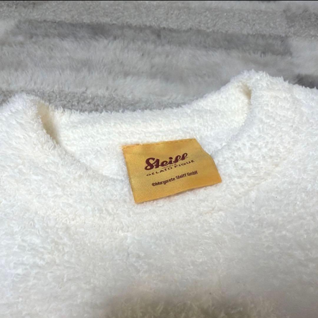 ジェラートピケ　ワンピース　ベアー　くま　シュタイフ　ジェラピケ　Steiff