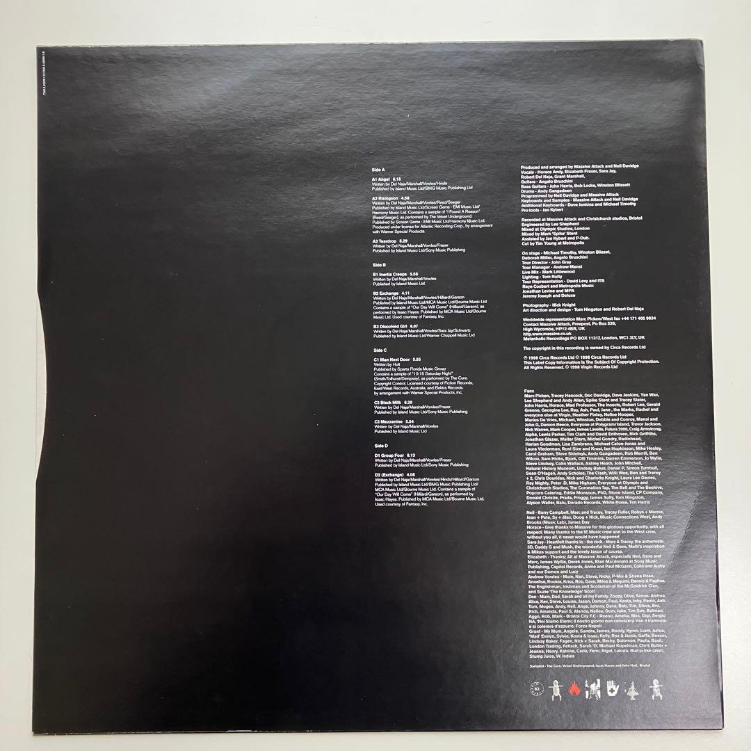 Massive Attack/ Mezzanine 2LP 1998年