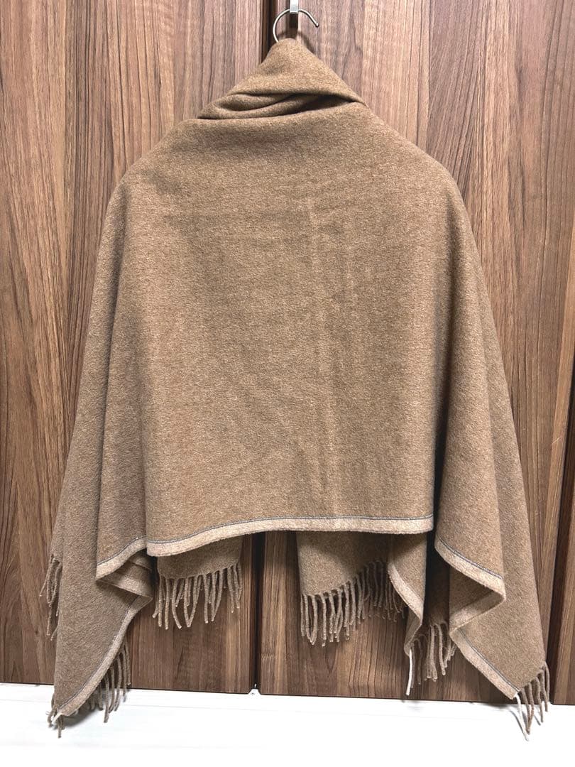 ブルネロクチネリ 高級カシミヤ 大判ストール ベージュ 美品