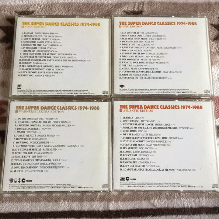 スーパー ダンス クラシックス 1974-1988 CD13枚 POPS 洋楽
