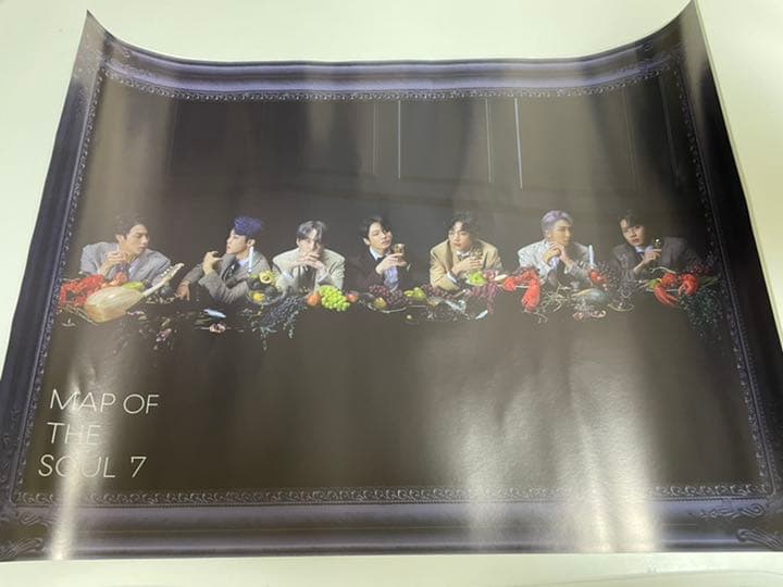 BTS MAPOFTHESOUL7 4形態 ポスター 4枚のみ