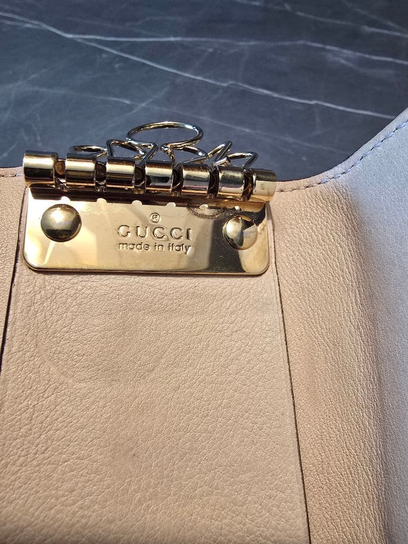 ゴンちゃん GUCCI GGマーモント 二つ折り財布&キーケースセット