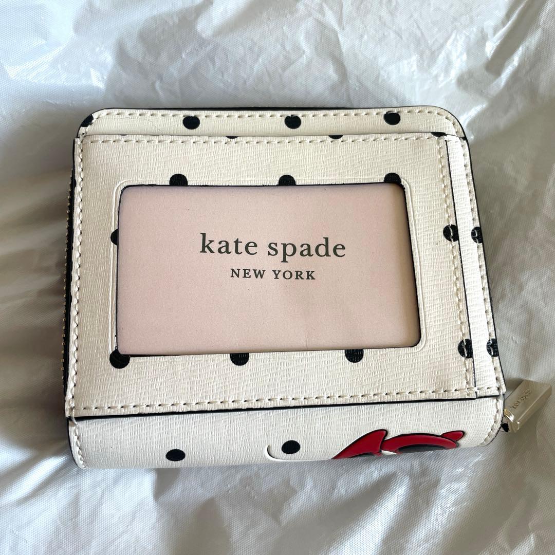 kate spade new york ミニーちゃん　折り財布