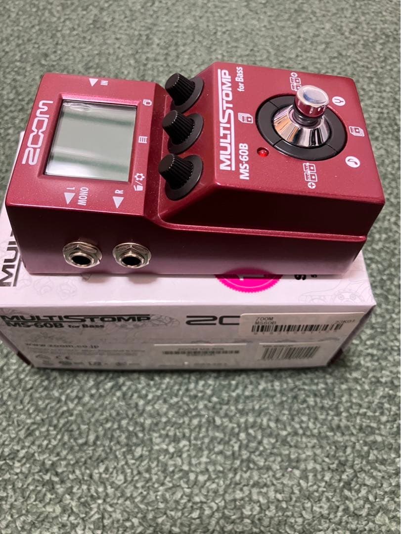 ZOOM MULTI STOMP MS-60B ベース マルチ エフェクター