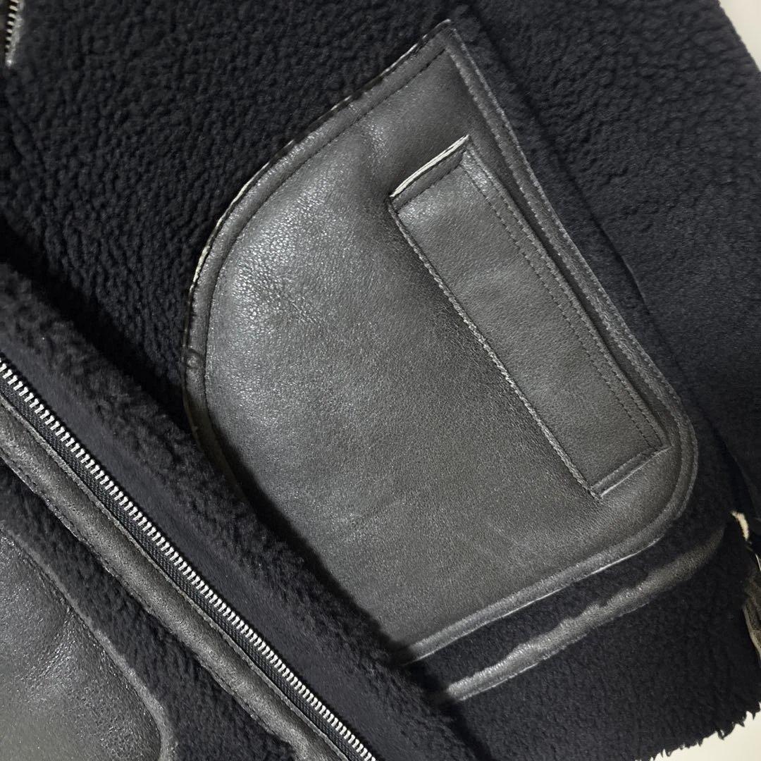 定価6万美品ショット × フリークスストア別注 B-3 ボアジャケット　L