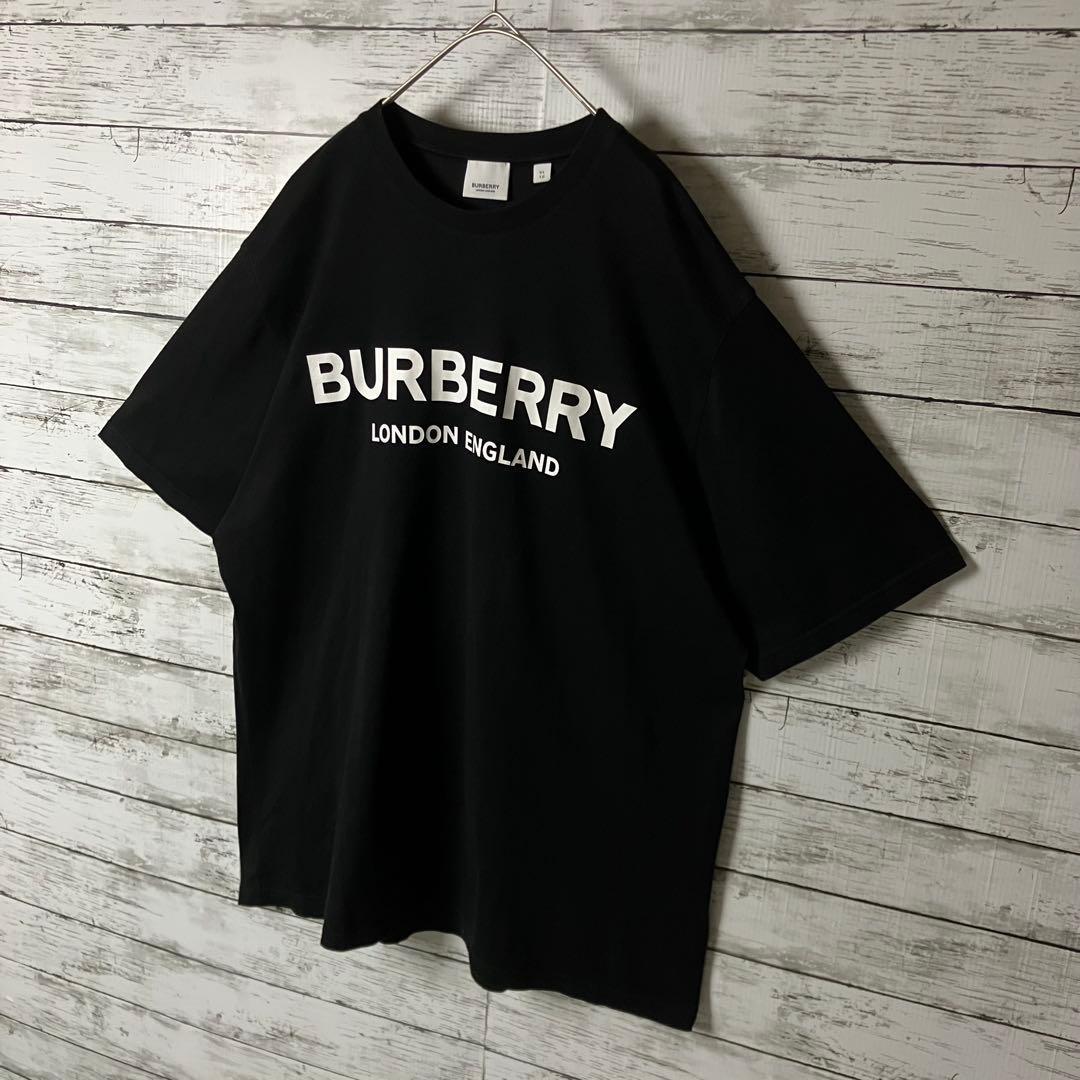 ぽけもんますたー バーバリーロンドン センターロゴプリント Tシャツ