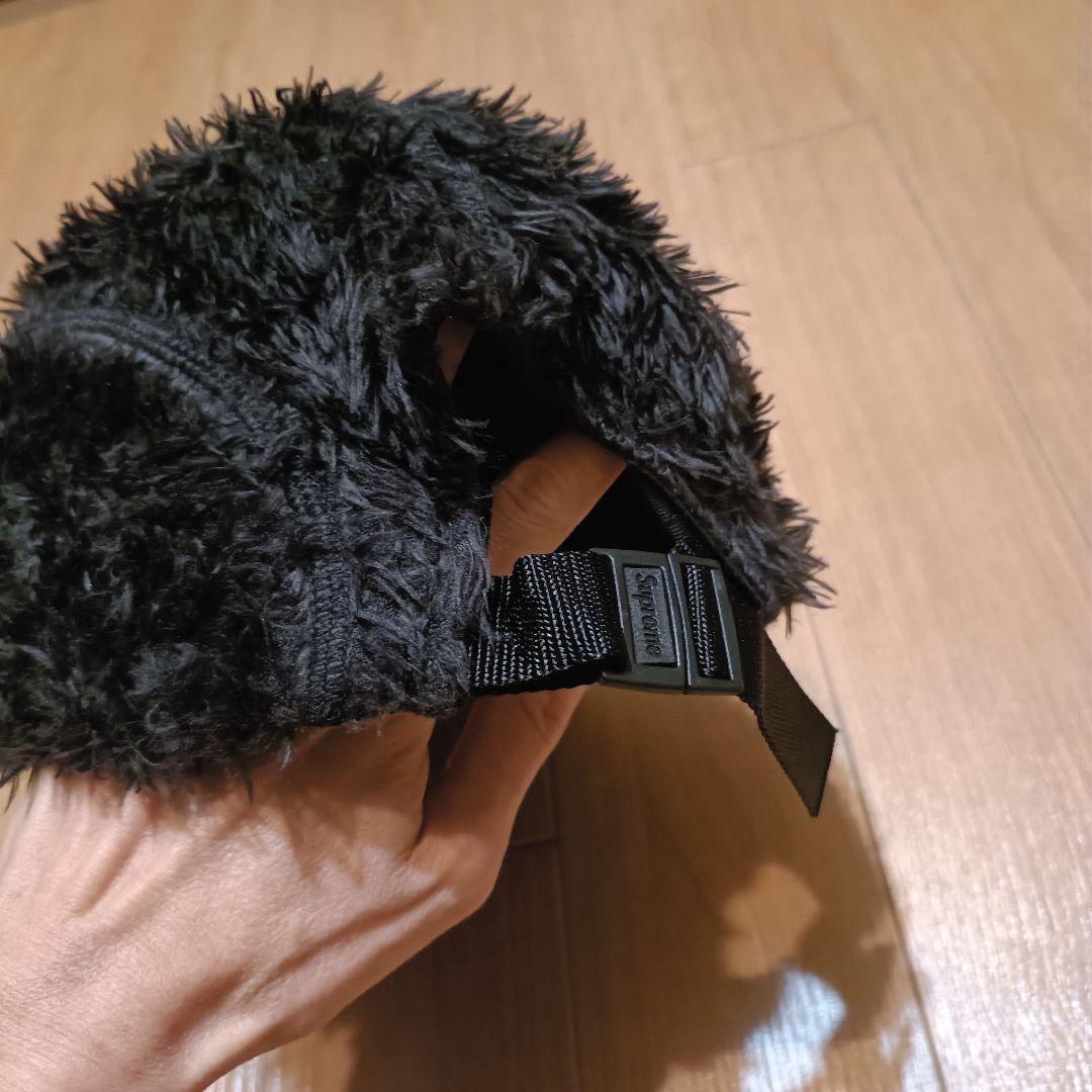 帽子 Supreme Fuzzy Camp Cap \"Black\"