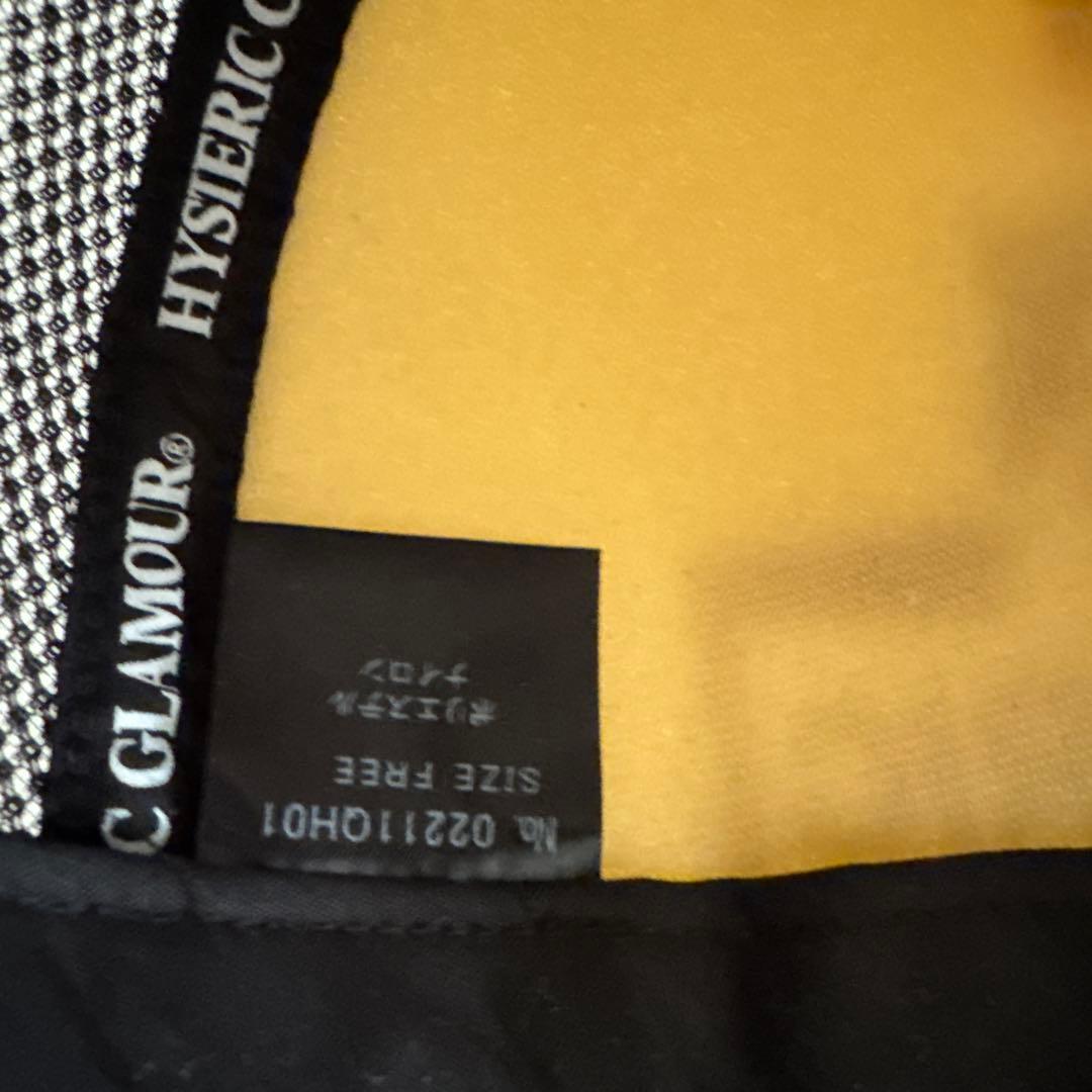 ヒステリックグラマー　HYSTERIC GLAMOUR メッシュキャップ