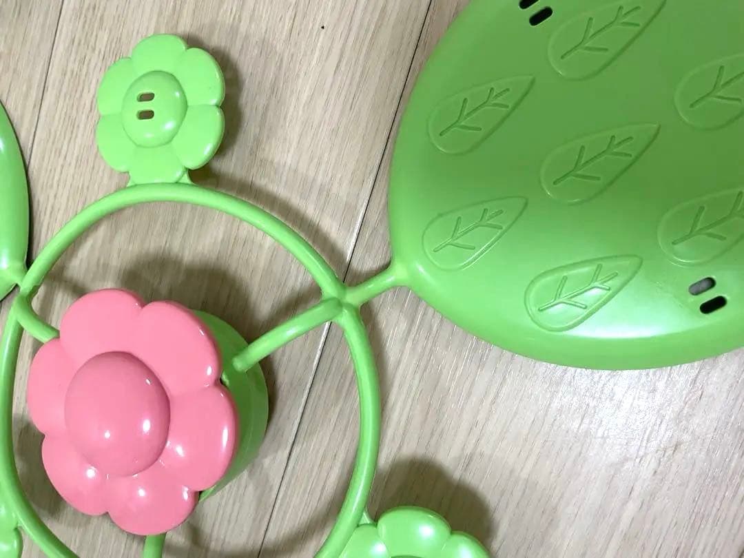 箱説明書付、匿名配送♫プーメリーえらべる回転 6WAYジムにへんしんメリー