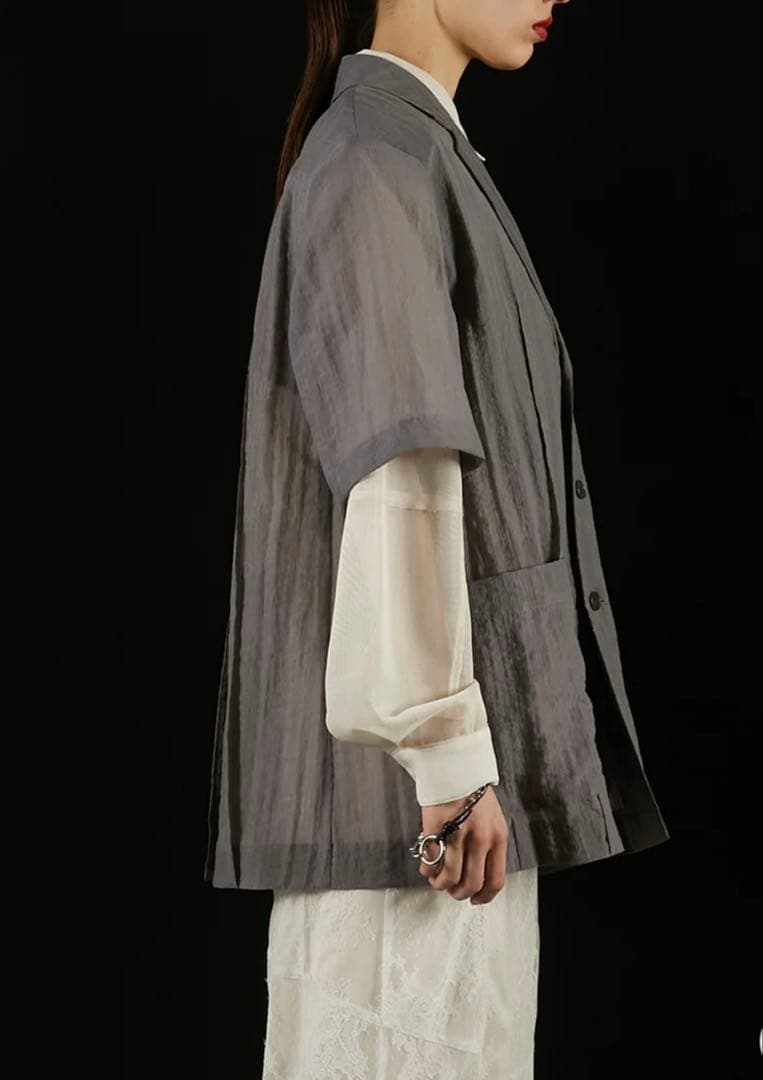 ジャケット・アウター 25ss PRANK PROJECT Sheer Single Jacket
